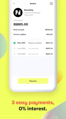 atome SG - Buy Now Pay Later android App screenshot 2